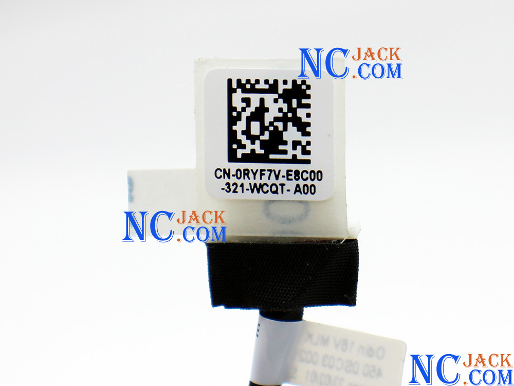 (image for) Dell RYF7V 0RYF7V Odin N16V MLK DC IN CABLE 450.0SC03.0021 Power Jack Charging Connector Port DC-IN Assembly