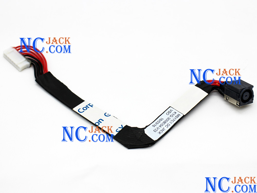 (image for) DC Jack IN Cable for MSI GE73 GE73VR GL73 GP73 WE73 7RC 7RD 7RE 7RF 8RC 8RD 8RE 8RF 8SJ 8SK Power Charging Connector Port DC-IN